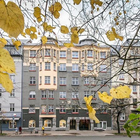 Cozy Flat. Art Nouveau Building, Near The City Center 里加 外观 照片